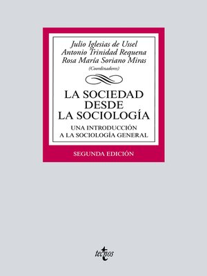 cover image of La sociedad desde la sociología